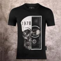 抜群の雰囲気が作れる! フィリッププレイン PHILIPP PLEIN 2025春夏 PHILIPP PLEINブランド コピー 2色可選 半袖Tシャツ