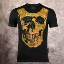 2026春夏 PHILIPP PLEINスーパーコピー 激安 2色可選 半袖Tシャツ フィリッププレイン PHILIPP PLEIN 首胸ロゴ  