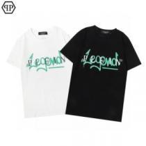 2色可選 PHILIPP PLEINブランドコピー 値下げ！ フィリッププレイン PHILIPP PLEIN 2026春夏 半袖Tシャツ 