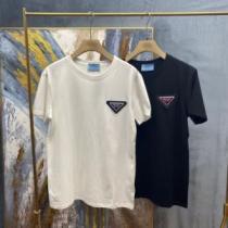 プラダ PRADA 2026春夏 ◆モデル愛用◆ PRADAコピーブランド 2色可選 半袖Tシャツ