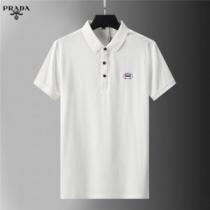 プラダ PRADA 2026春夏 一味違うケーブル編みが魅力満点 2色可選 半袖Tシャツ PRADAブランド コピー