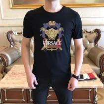 半袖Tシャツ VERSACE偽物ブランド オリジナル ヴェルサーチVERSACE 2026春夏 2色可選