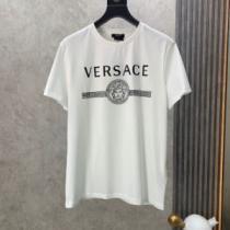 2025春夏 VERSACEスーパーコピー 代引 2色可選 半袖Tシャツ ヴェルサーチVERSACE SALE!今季