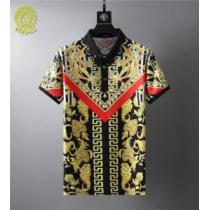 2026春夏 絶大な人気を誇る VERSACEスーパーコピー 代引 2色可選 半袖Tシャツ ヴェルサーチVERSACE
