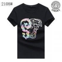 2026春夏 半袖Tシャツ VERSACEスーパーコピー 代引 2色可選 ヴェルサーチVERSACE ファッション 人気
