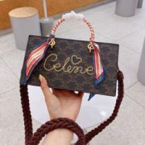 2026春夏 CELINEブランド コピー 2色可選 セリーヌ CELINE 欧米韓流/雑誌 ハンドバッグ 斜め掛けバッグ ショルダーバッグ.352.