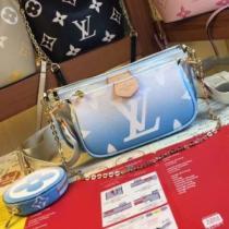2026春夏 LOUIS VUITTONコピー 3色可選 注目のアイテム ハンドバッグ ショルダーバッグ Multi Pochette Accessoires 斜め掛けバッグ M57633 M57634 ルイ ヴィトン LOUIS VUIT.49.