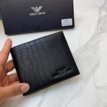 2026春夏 アルマーニ ARMANI 首胸ロゴ ARMANIブランド コピー ミニ財布 クリップウォレット.169.
