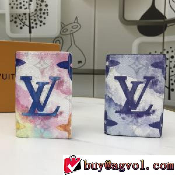 注目のアイテム LOUIS VUITTONブランド コピー 2色可選 8x11x1cm スマートウォレット カラフル ルイ ヴィトン LOUIS VUITTON 2026春夏 M80455.153.