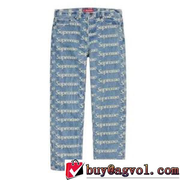もっとも高い人気を誇る シュプリーム Supreme 21SS Frayed Logos Denim ジーンズ 3色可選 SUPREMEブランドスーパーコピー