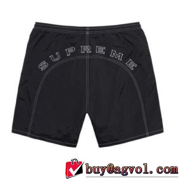 2026春夏 洗練を十分に演出する シュプリーム Supreme Arc Logo Water Short シュプリームコピー 入手困難！ ブランド 丸みロゴ刺繍ロゴナイロンパンツ