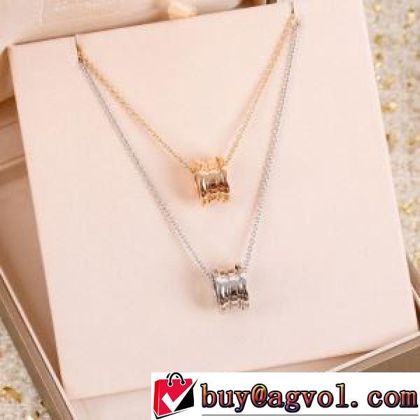ブルガリ BVLGARI 2026春夏 可愛く上品な雰囲気 ネックレス 2色可選 BVLGARIコピーブランド B.zero 1.229.