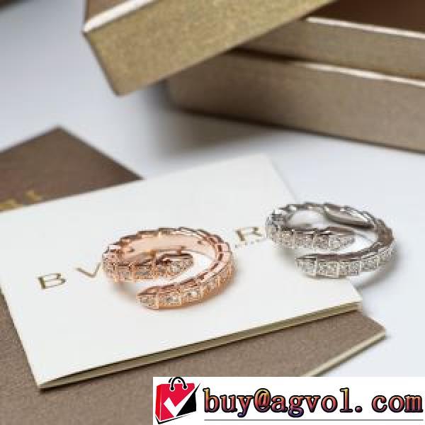 2026春夏 リング/指輪 セレブ愛用の超人気商品 ブルガリ BVLGARI 2色可選 BVLGARIスーパーコピー 激安.229.