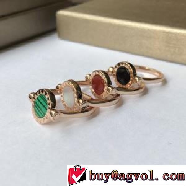 ブルガリ BVLGARI リング/指輪 4色可選 BVLGARIコピー 大好評? 2026春夏.229.