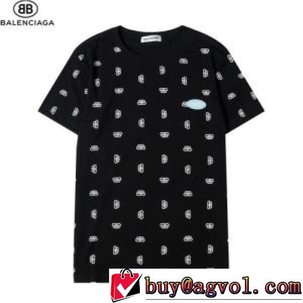 大人っぼい 3色可選 2026春夏 バレンシアガ BALENCIAGA 半袖Tシャツ BALENCIAGAコピー 消臭抗菌効果がある