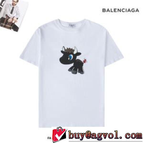 売れ筋のいい 2026春夏 BALENCIAGA バレンシアガ 4色可選 BALENCIAGAスーパーコピー 激安 半袖Tシャツ ラックスした雰囲気