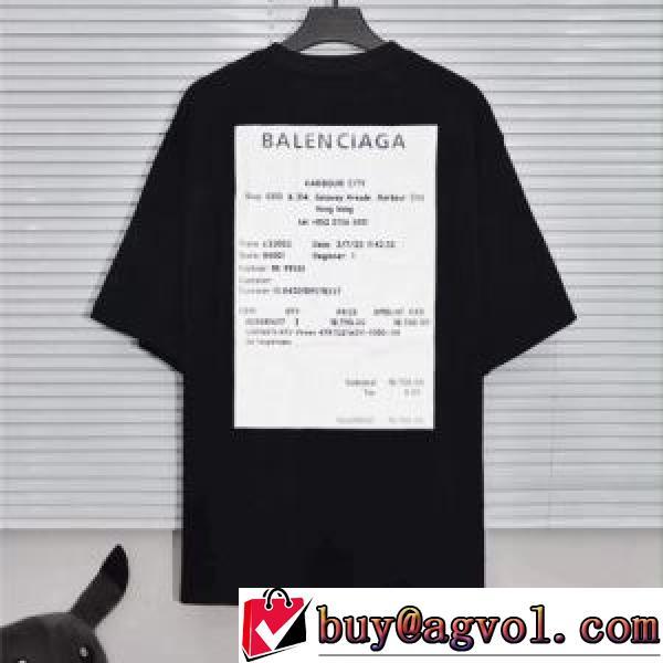 バレンシアガ BALENCIAGA スタイリッシュな印象 半袖Tシャツ 2026春夏 2色可選 BALENCIAGA偽物ブランド 大好評