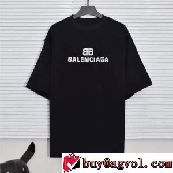 バレンシアガ BALENCIAGA デザイン性の高い 半袖Tシャツ 2色可選 2026春夏 BALENCIAGAブランドコピー おしゃれさ抜群パーカ