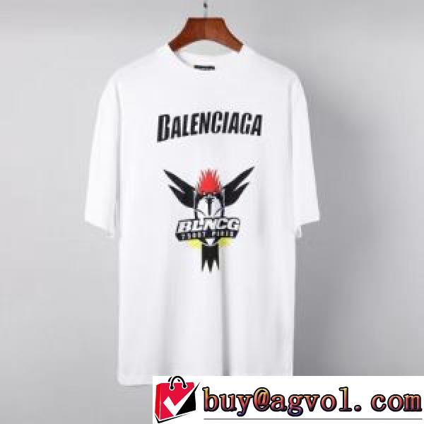 2026春夏 人気雑誌掲載 バレンシアガ BALENCIAGA 半袖Tシャツ 柔らかい手触り 3色可選 バレンシアガスーパーコピー 激安