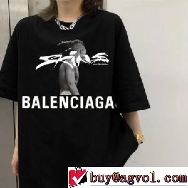 高評価の人気品 2026春夏 半袖Tシャツ バレンシアガ BALENCIAGA BALENCIAGAコピーブランド 高品質 2色可選