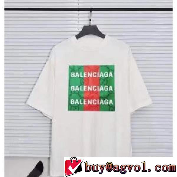2026春夏 絶対オススメ  バレンシアガ BALENCIAGAコピー ブランド 落ち着いた質感 半袖Tシャツ 2色可選