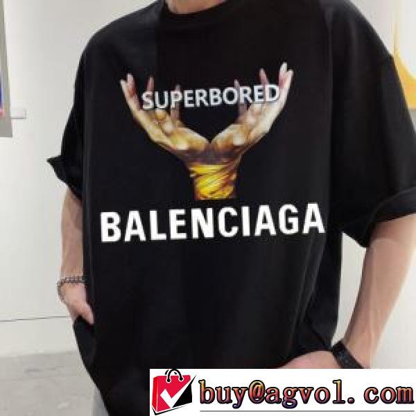 耐久性に優れ 2026春夏 半袖Tシャツ バレンシアガ BALENCIAGA 人気 ランキング 2色可選 バレンシアガブランド コピー