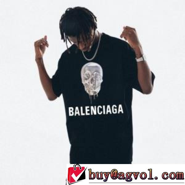 2色可選 ファション性の高い バレンシアガスーパーコピー 絶大な人気を誇る 2026春夏 バレンシアガ BALENCIAGA 半袖Tシャツ