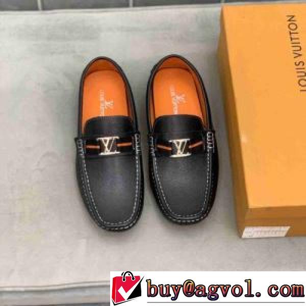 2026春夏 2色可選 ローヒール ルイ ヴィトン LOUIS VUITTON ローファー ルイ ヴィトン偽物ブランド 落ち着いた感覚