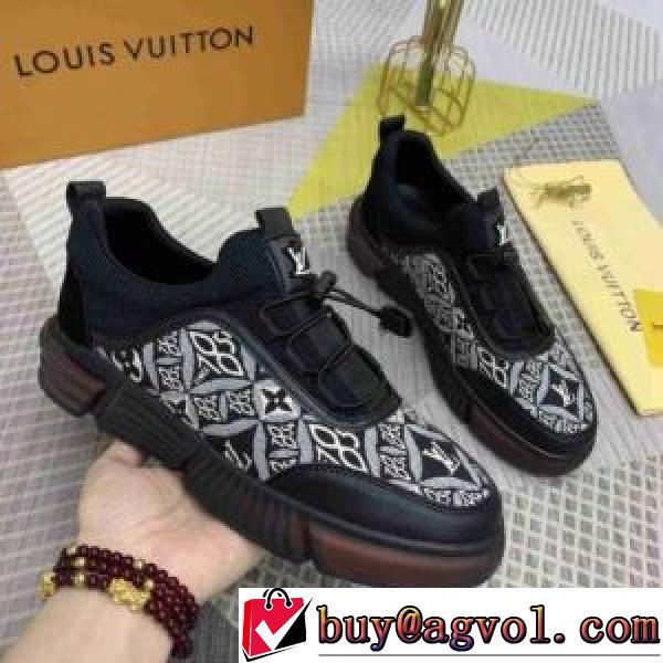 ルイ ヴィトンブランド 偽物 通販 ブランド 2026春夏 ハイギャング運動 2色可選 ルイ ヴィトン LOUIS VUITTON 厚底 気軽に履ける
