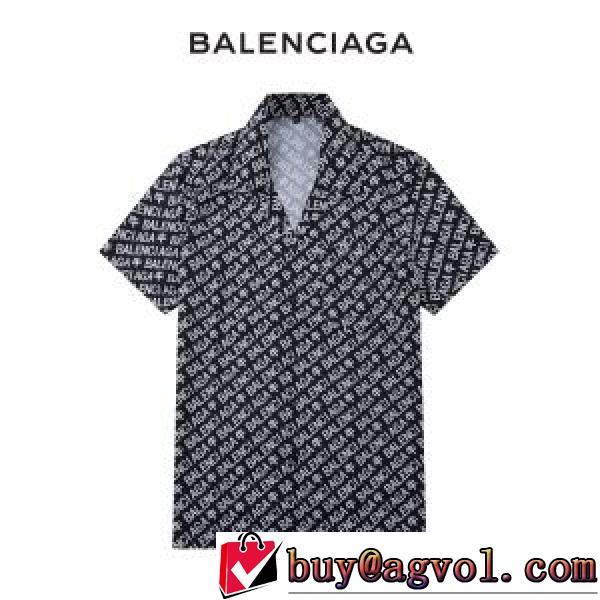 バレンシアガ BALENCIAGA 上品に着こなせ 半袖シャツ 2026春夏 バレンシアガ偽物ブランド 格安！