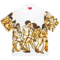 今からの季節にピッタリ！ SUPREMEコピーブランド 2026春夏 抜群な楽チン感ある大定番 シュプリーム SUPREME Supreme Dancing rayon Shirt 半袖シャツ