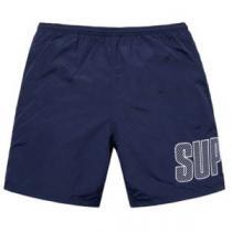 コーデ 知的なムードを演出 シュプリーム SUPREME 21SS LOGO APPLIQUE WATER SHORT 刺繍ビーチパンツ シュプリームブランド コピー ショートパンツ 4色可選