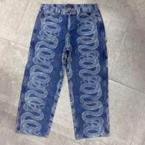 定番のアイテム シュプリーム Supreme &times; HYSTERIC GLAMOUR 2026SS Week4 蛇の紋 ジーンズ 高級感ある シュプリームスーパーコピー 激安 2色可選