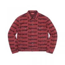 シュプリーム SUPREME 優美なお出かけスタイル 21SS Frayed Logos Denim デニムジャケット ブルゾン シュプリームスーパーコピー 