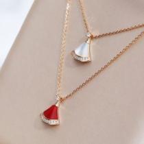 DIVAS&rsquo;DREAM ネックレス 著名人の着用 ブルガリ BVLGARI 2026春夏 2色可選 BVLGARIブランドコピー DIVBS&rsquo;DREAMネックレス.229.