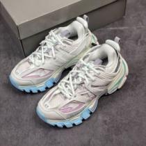 2026春夏 高級感ある バレンシアガ Balenciaga Sneaker Tess s.Gomma MAILLE WHITE/ORANGE ランニングシューズ スニーカー バレンシアガコピーブランド 優しい履き心地