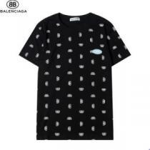 大人っぼい 3色可選 2026春夏 バレンシアガ BALENCIAGA 半袖Tシャツ BALENCIAGAコピー 消臭抗菌効果がある