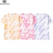 存在感のある 2026春夏 バレンシアガ BALENCIAGA 半袖Tシャツ 3色可選 バレンシアガ偽物ブランド カッコいい印象を付ける