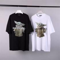 バレンシアガ BALENCIAGA モデル大絶賛? 半袖Tシャツ2026春夏 2色可選 バレンシアガブランドコピー 着心地満点