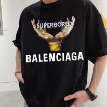 耐久性に優れ 2026春夏 半袖Tシャツ バレンシアガ BALENCIAGA 人気 ランキング 2色可選 バレンシアガブランド コピー