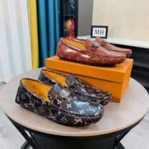 ファション性の高い コスパ最高のプライス 2026春夏 ルイ ヴィトン LOUIS VUITTON 2色可選 カジュアルシュッズ ルイ ヴィトンブランド 偽物 通販