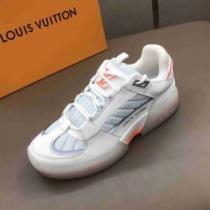 ランニングシューズ 2026春夏 3色可選 ルイ ヴィトンスーパーコピー ブランド クッション加工 ルイ ヴィトン LOUIS VUITTON 魅力的