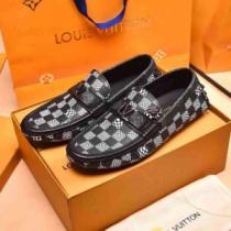 紐なし 豊富なサイズ 2026春夏 ルイ ヴィトン LOUIS VUITTON ビジネスシューズ ルイ ヴィトンブランドコピー 大人の雰囲気抜群