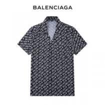 バレンシアガ BALENCIAGA 上品に着こなせ 半袖シャツ 2026春夏 バレンシアガ偽物ブランド 格安！