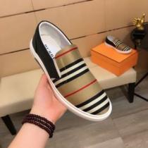 2色可選 カジュアルシュッズ 2026春夏 バーバリー BURBERRY 希少価値大！ナチュラルな素材感 バーバリー偽物ブランド