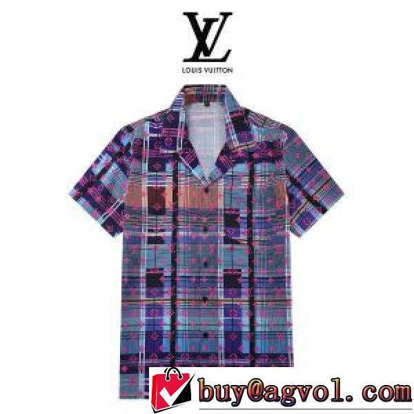 【人気ブログ掲載】 ルイ ヴィトン LOUIS VUITTON 2026春夏 半袖シャツ LOUIS VUITTON偽物ブランド