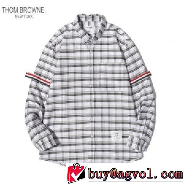 2026春夏 人気ブランド トムブラウン THOM BROWNE 長袖シャツ トムブラウンスーパーコピー 激安 大人気アイテム！入手困難