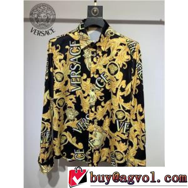 2026春夏 美品！ヴェルサーチVERSACE 長袖シャツ VERSACEブランド 偽物 通販 完成度の高い逸品