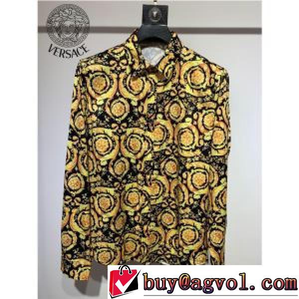 2026春夏 コスパ最高のプライス ヴェルサーチVERSACE 長袖シャツ VERSACE偽物ブランド