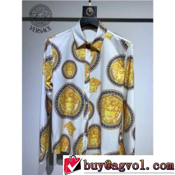 値下げ！ ヴェルサーチVERSACE 2025春夏 長袖シャツ VERSACEスーパーコピー 格安！ 肩特有のゆったりとしたデザインで、肩が約を受けずに街の雰囲気を漂わせます。